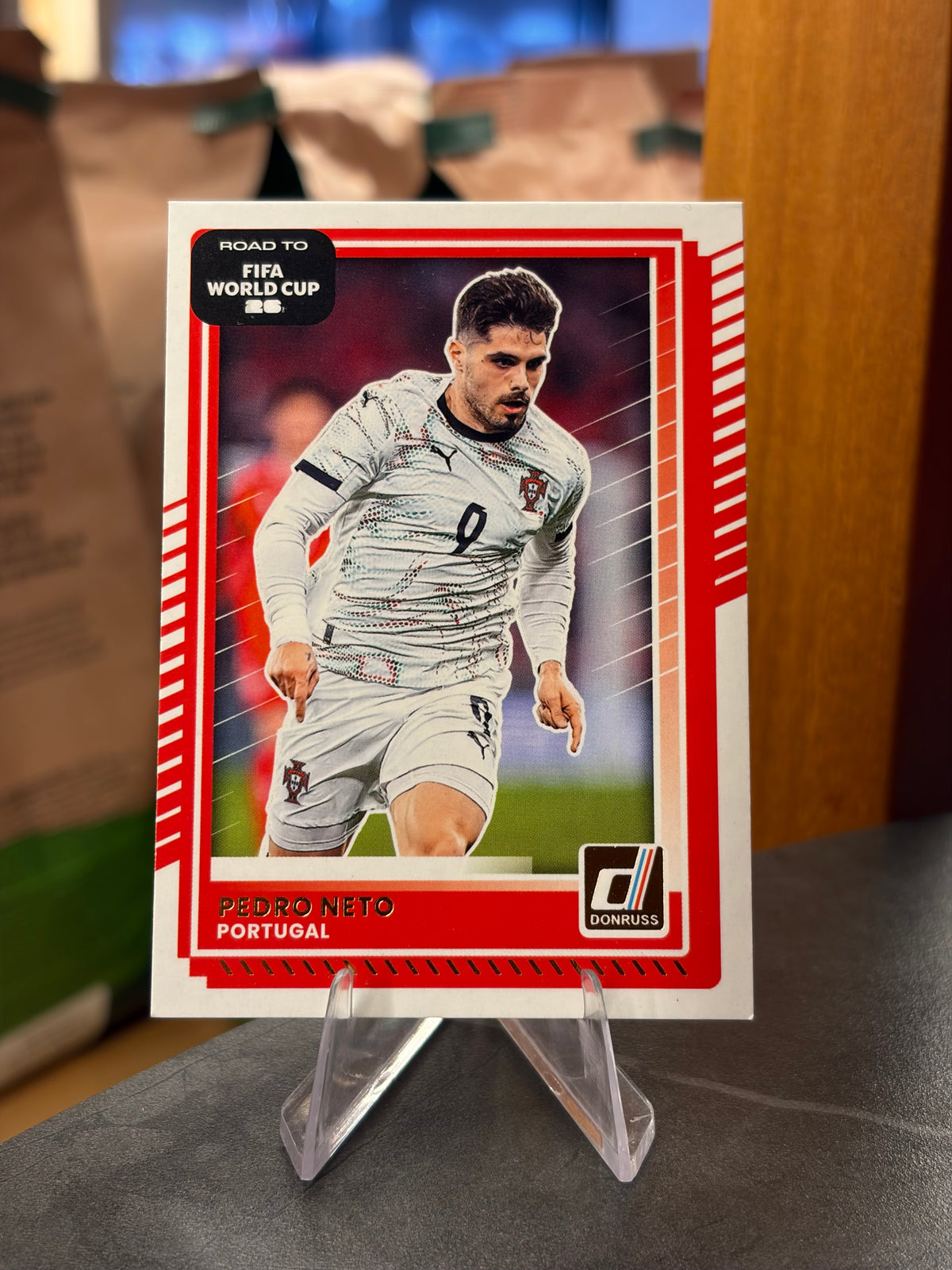 Pedro Neto — Panini Donruss Road to FIFA World Cup 2026 (No. 94), base