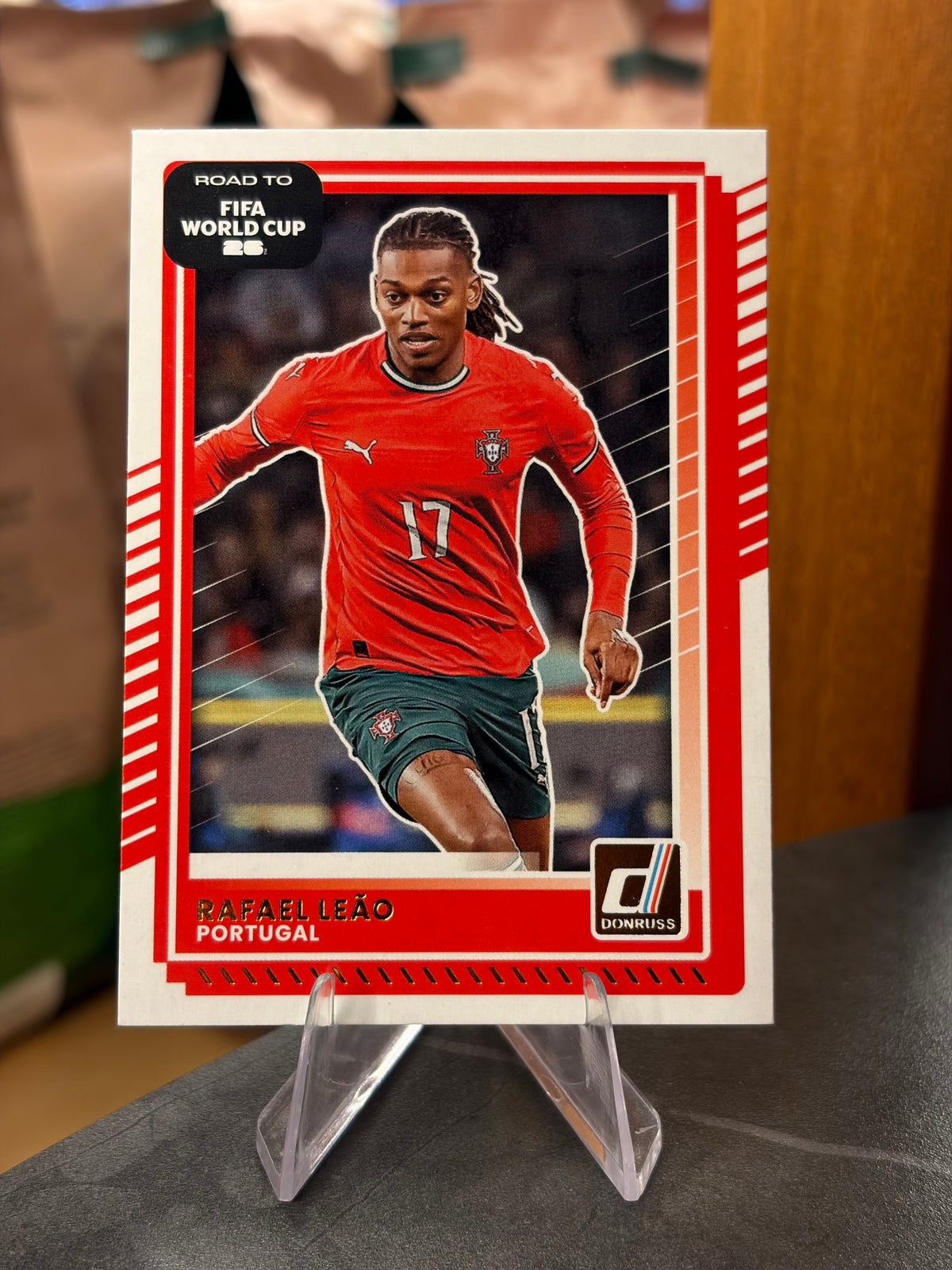 Rafael Leão — Panini Donruss Road to FIFA World Cup 2026 (No. 84), base