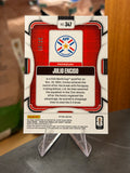Julio Enciso — Panini Prizm FIFA World Cup 2026 (No. 347), paralela Choice Red 83/85