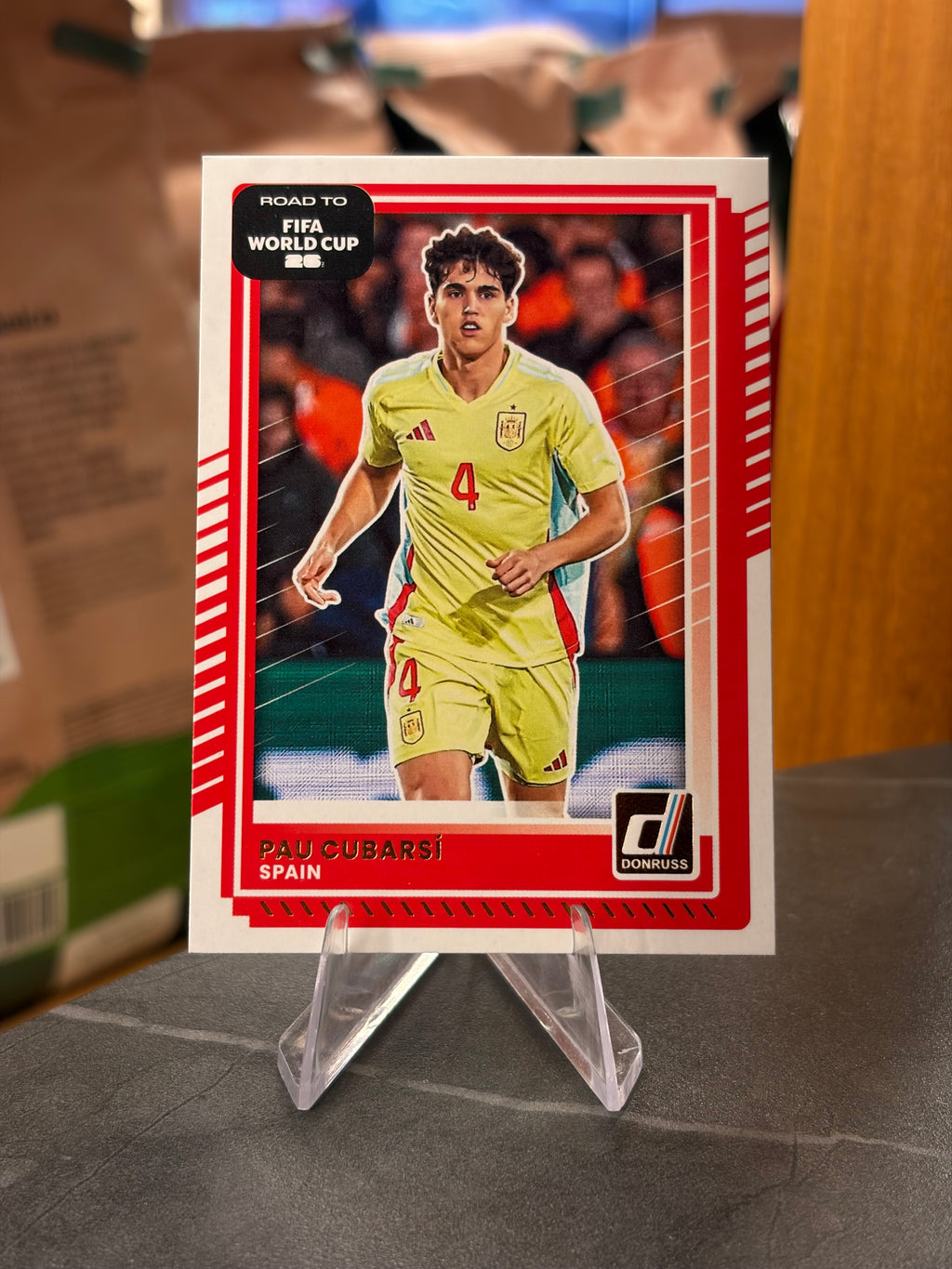 Pau Cubarsí — Panini Donruss Road to FIFA World Cup 2026 (No. 15), base