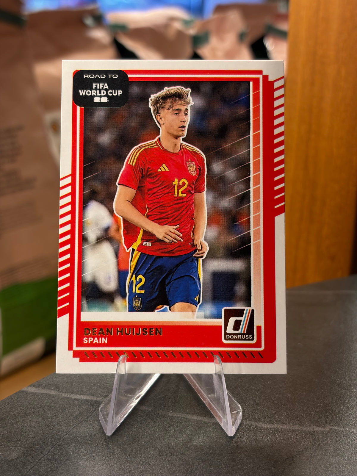 Dean Huijsen — Panini Donruss Road to FIFA World Cup 2026 (No. 9), base