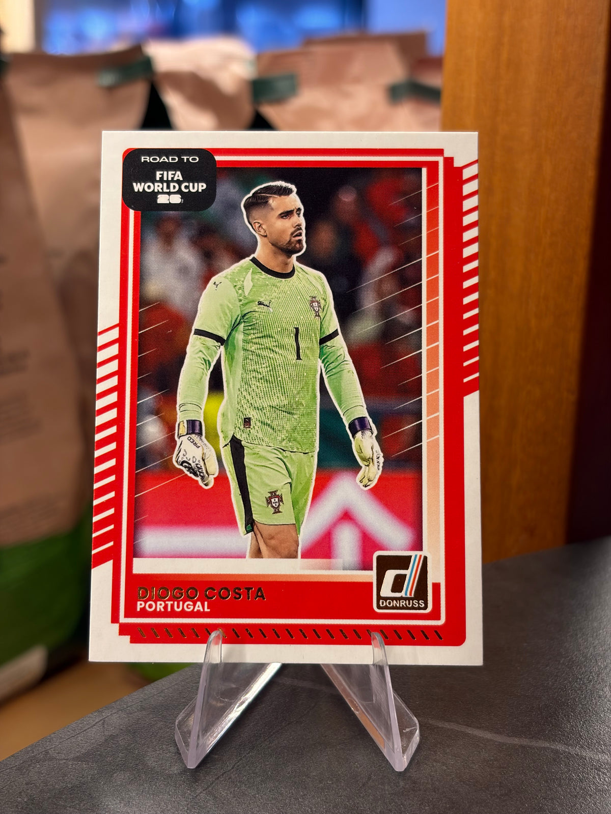 Diogo Costa — Panini Donruss Road to FIFA World Cup 2026 (No. 87), base