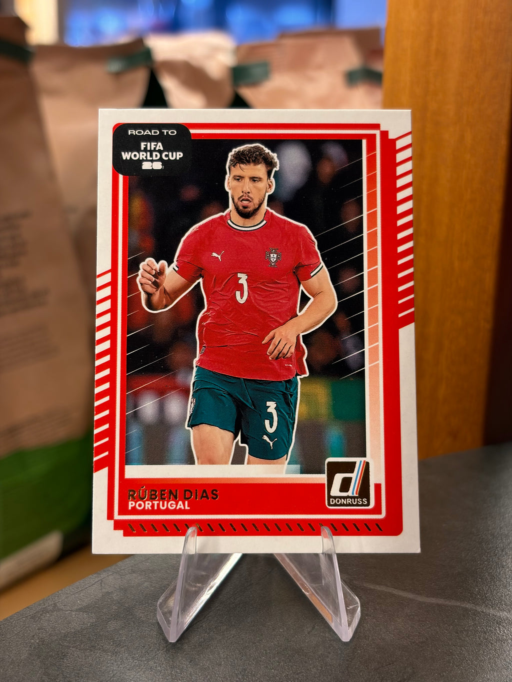 Rúben Dias — Panini Donruss Road to FIFA World Cup 2026 (No. 93), base