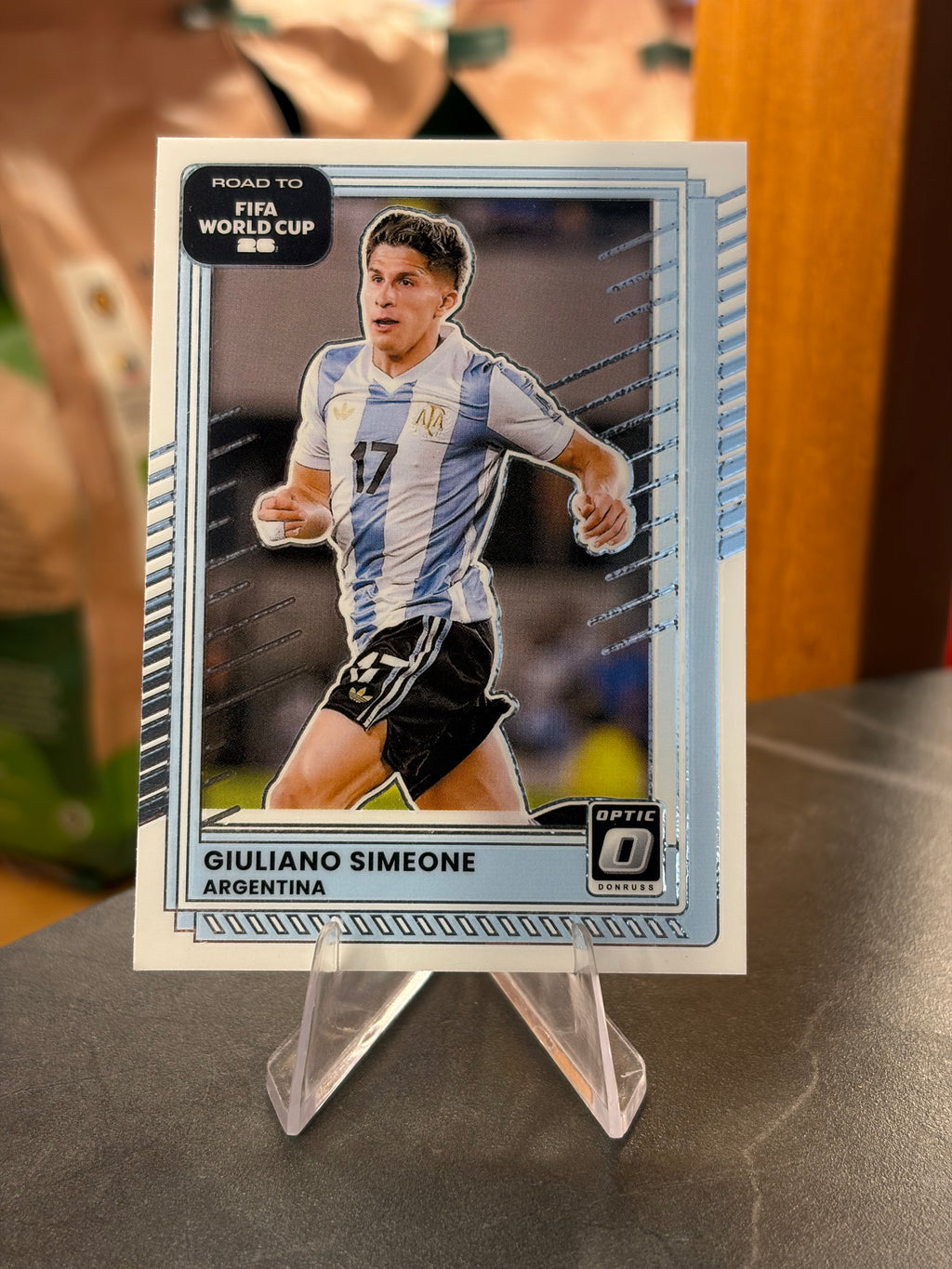 Giuliano Simeone — Panini Donruss Optic Road to FIFA World Cup 2026 (No. 165), base