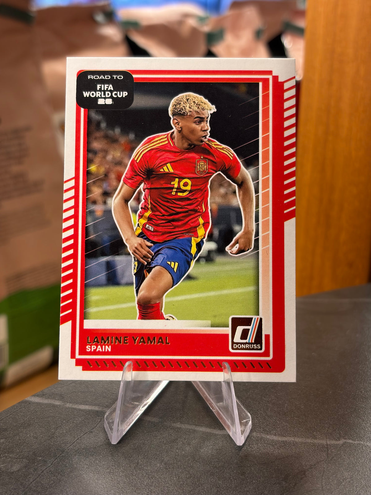 Lamine Yamal — Panini Donruss Road to FIFA World Cup 2026 (No. 10), base