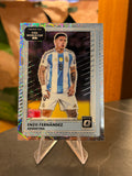 Enzo Fernández — Panini Donruss Optic Road to FIFA World Cup 2026 (No. 158), paralela Velocity