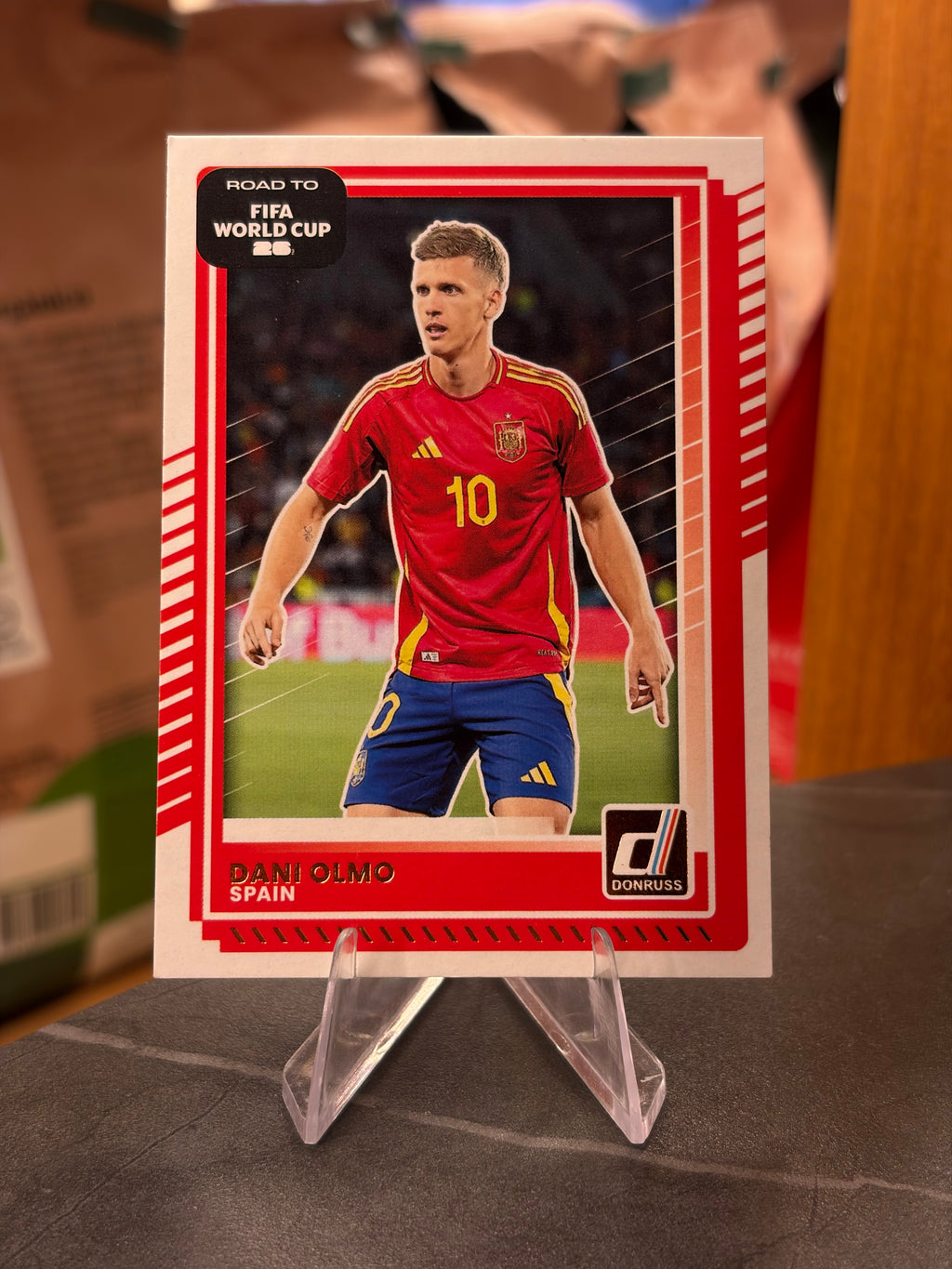 Dani Olmo — Panini Donruss Road to FIFA World Cup 2026 (No. 13), base