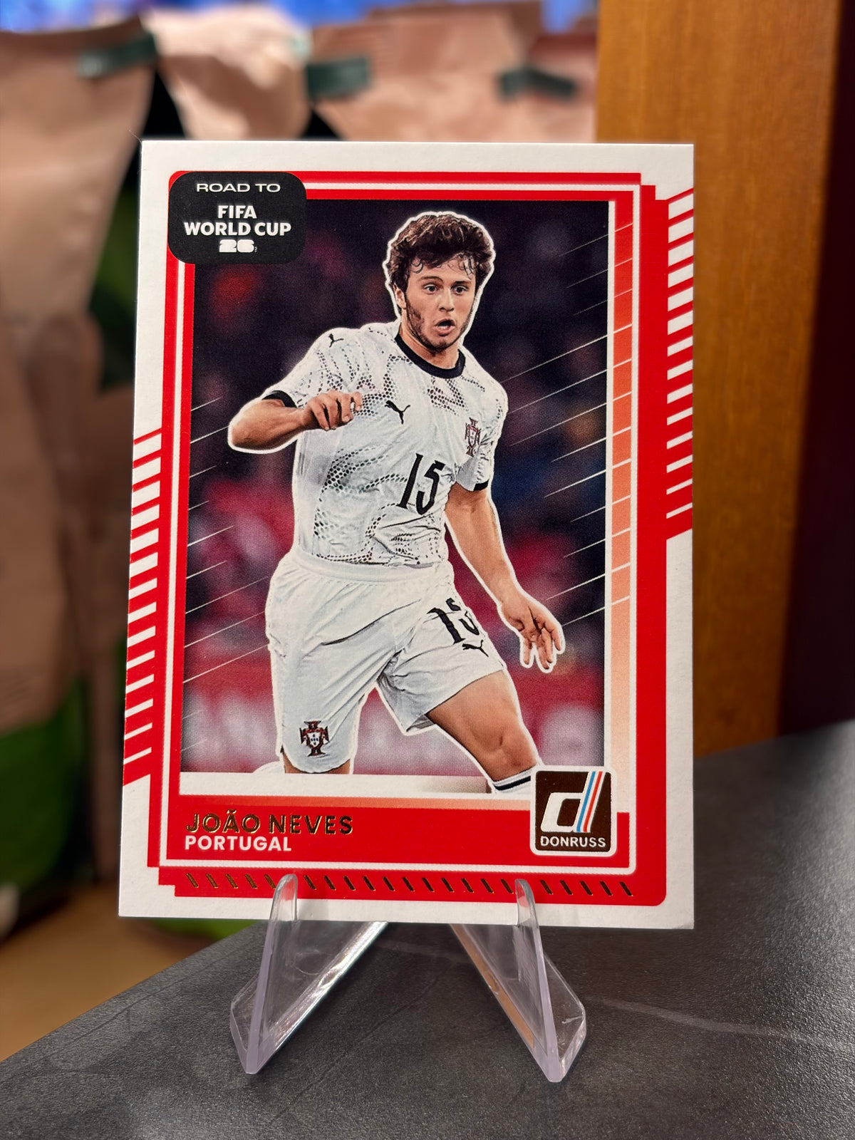 João Neves — Panini Donruss Road to FIFA World Cup 2026 (No. 86), base