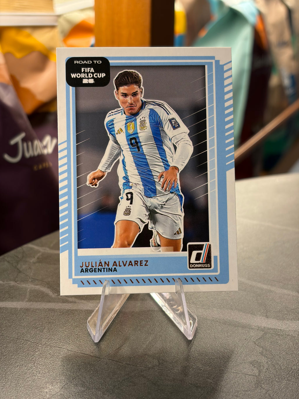 Julián Álvarez — Panini Donruss Road to FIFA World Cup 2026 (No. 157), base