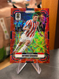 Antonio Sanabria — Panini Prizm FIFA World Cup 2026 (No. 344), paralela Choice Red 84/85