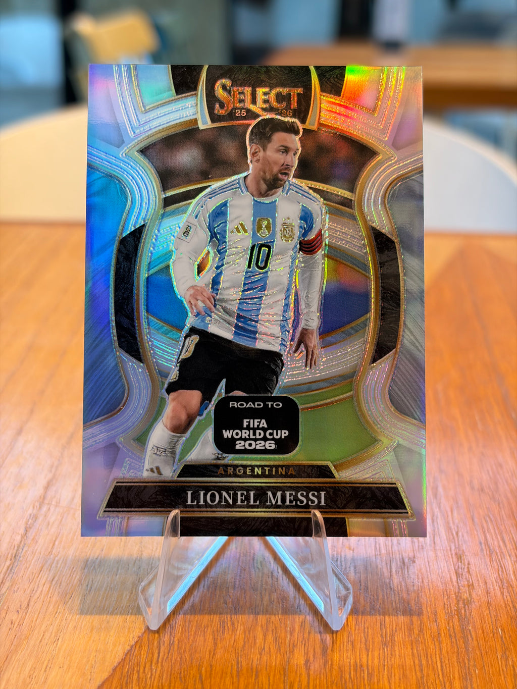 Lionel Messi — Panini Select Road to FIFA World Cup 2026 (No. 56), Terrace