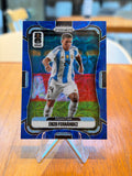 Enzo Fernández — Panini Prizm FIFA World Cup 2026 (No. 3), paralela Choice Blue 13/38