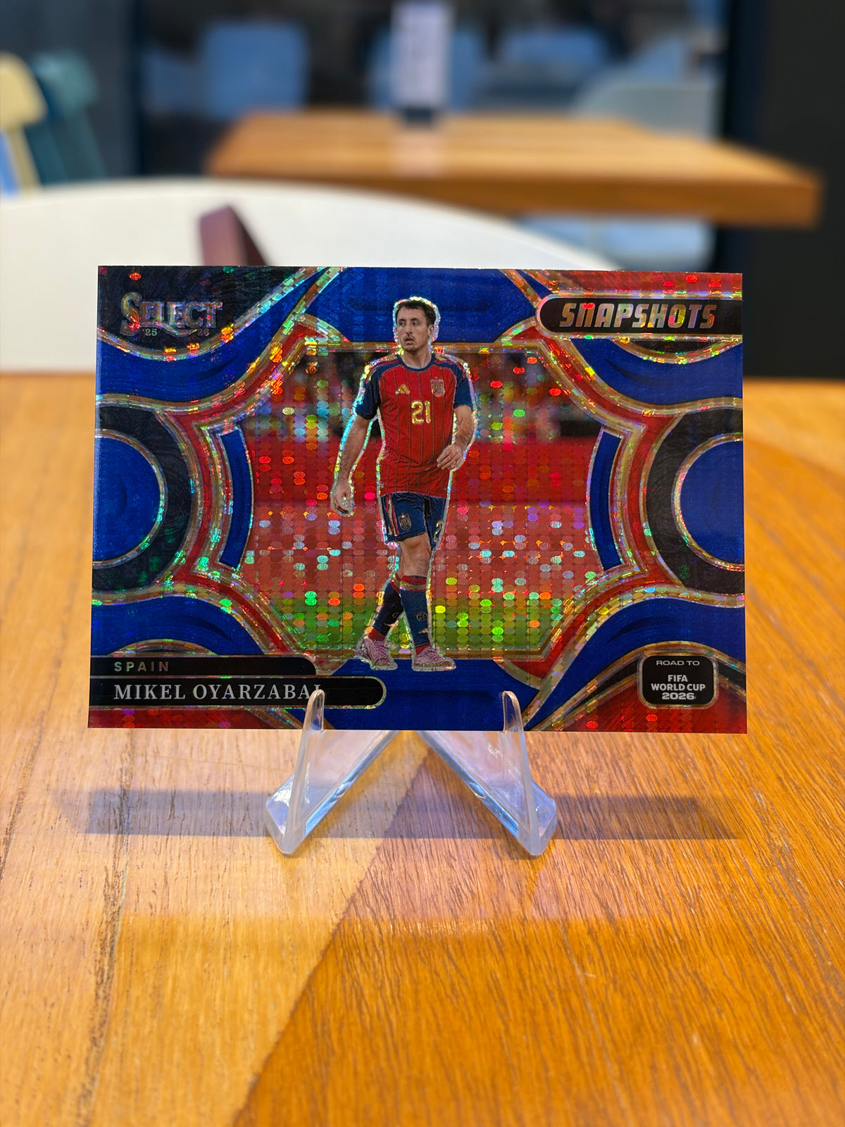 Mikel Oyarzabal — Panini Select Road to FIFA World Cup 2026, insert Snapshots (No. 8)