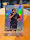 Khvicha Kvaratskhelia — Topps Chrome UEFA Champions League, insert Silenced (SHH-5)